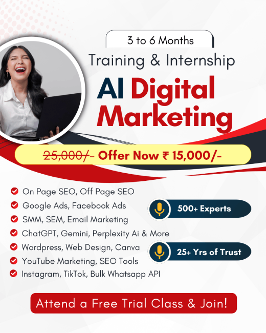 AI Digital Marketing Training in Delhi