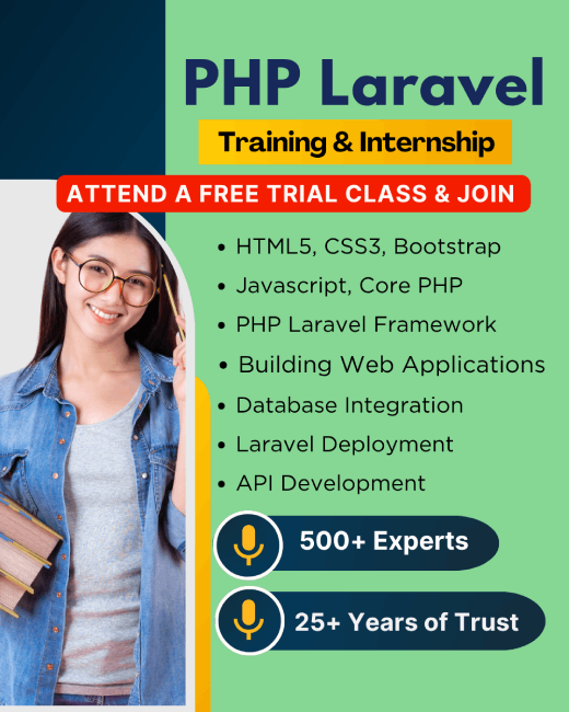 Php Laravel Training in Gurgaon