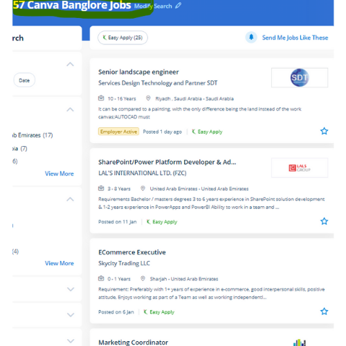 Canva internship jobs in Delhi