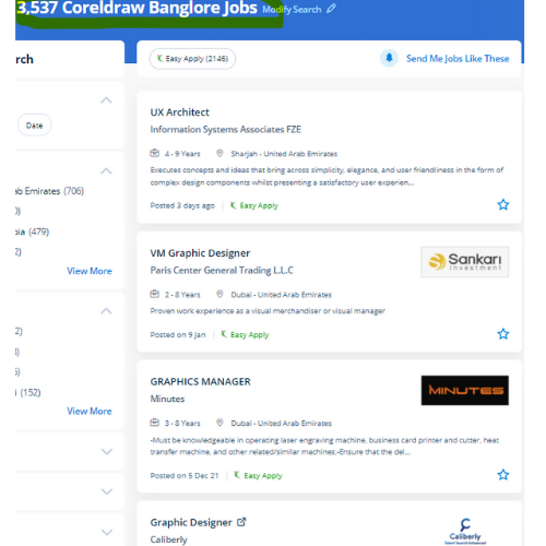 CorelDRAW internship jobs in Pune