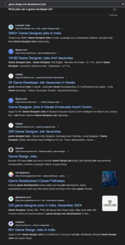 Game Design and Development internship jobs in Mumbai
