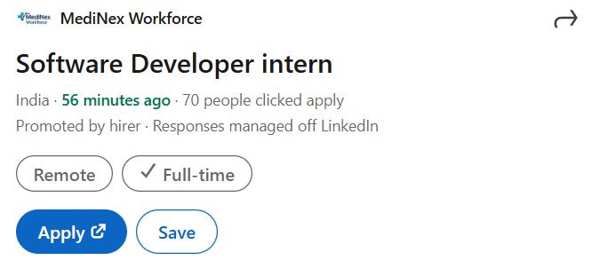 HealthTech Software Development Course internship jobs in Cochin