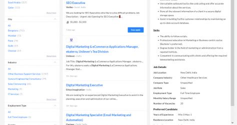 Off-Page SEO internship jobs in Punjab