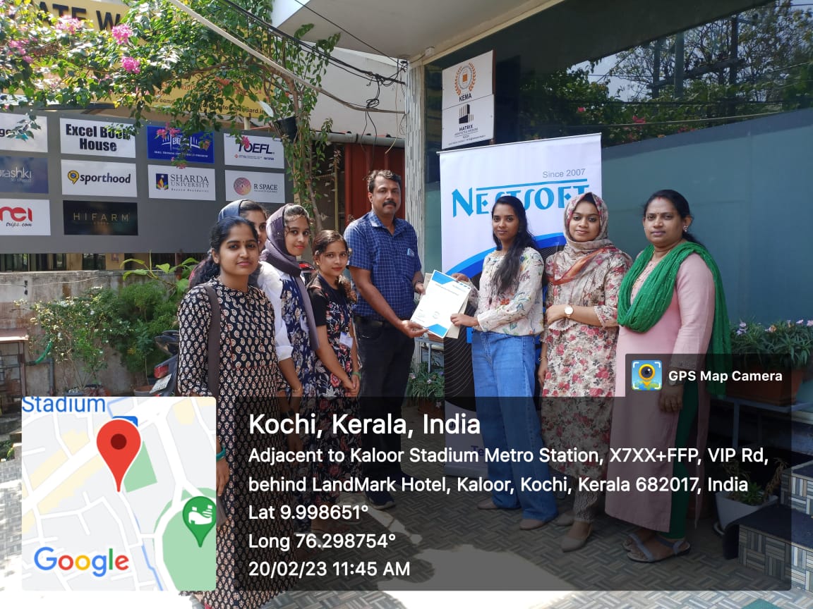 Internship/projects in thrissur